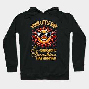 Your Little Ray of Sarcastic Sunshine Has Arrived Hoodie